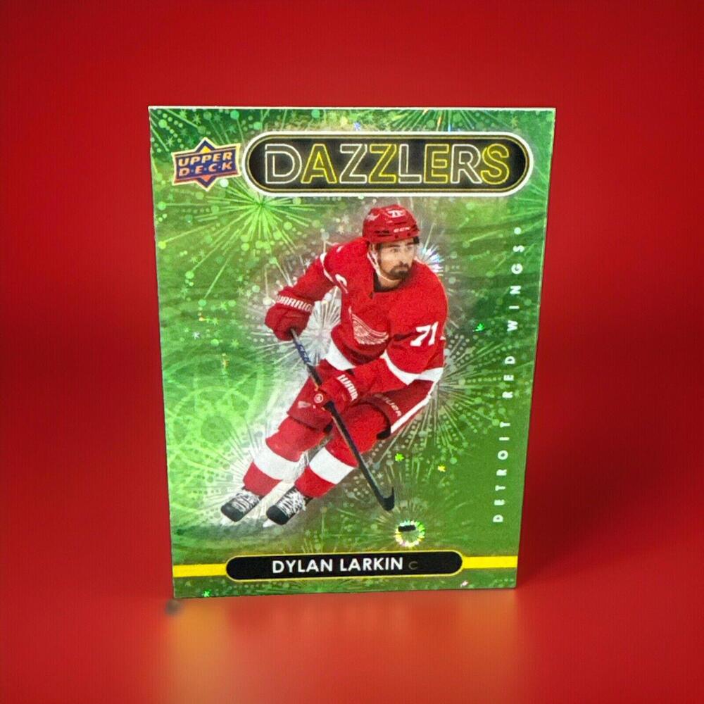 2022 Series 2 Dazzlers Green #DZ-69 Dylan Larkin Detroit Red Wings NHL SSP Card